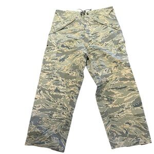 Genuine Military Water Resistant Men's Medium Camouflage Pants Drawstring Waist